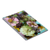 Floral Fotografie Elegant Wildflowers Custom Notitieboek (Rechterzijde)