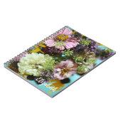 Floral Fotografie Elegant Wildflowers Custom Notitieboek (Linkerzijde)