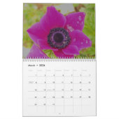 Floral fotografie kalender (Mar 2026)