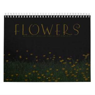 Floral fotografie kalender