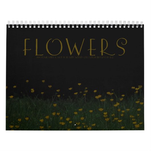 Floral fotografie kalender (Hoes)