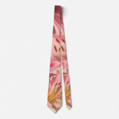 Floral fotografie Roze Pasen Lily Stropdas (Voorkant)