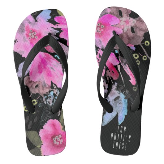 Floral Fountain Teenslippers (Voetbed)