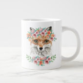 Floral Fox Grote Koffiekop (Rechts)