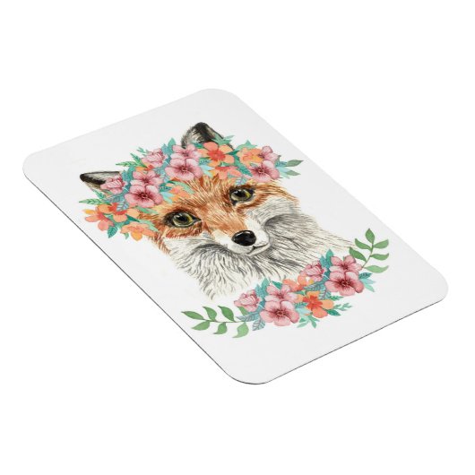 Floral Fox Magneet (Rechterzijde)