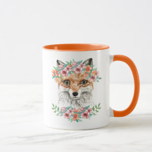 Floral Fox Mok