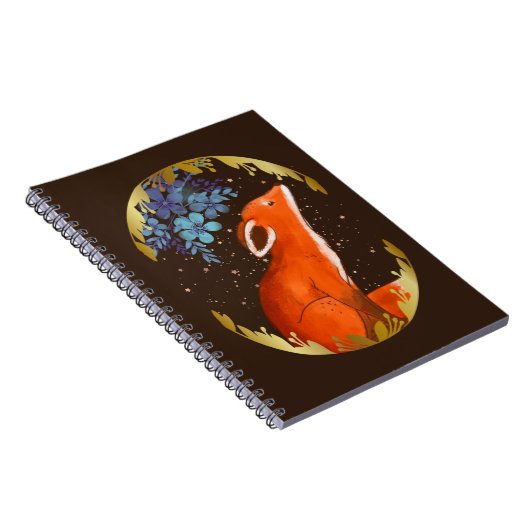 Floral Fox Notitieboek (Rechterzijde)