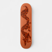 Floral Fox Persoonlijk Skateboard (Voorkant)