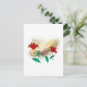 Floral Frac Briefkaart (Staand voorkant)