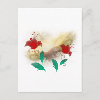 Floral Frac Briefkaart