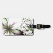 Floral Fractal Art Bagagelabel (Voorkant horizontaal)