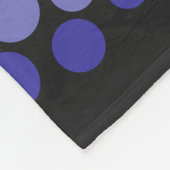 Floral Fractal Art gedateerd Retro Mandala Fleece Deken (Hoek)