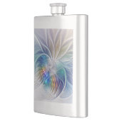 Floral Fractal Art, kleurrijke Abstracte ventilato Flacon (Links)