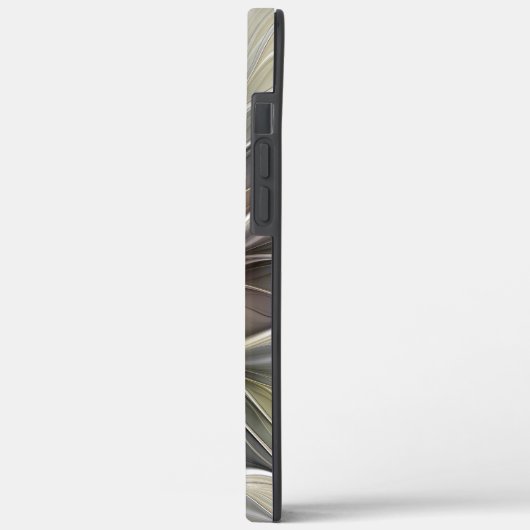 Floral Fractal, Fantasevloer met grondkleuren Case-Mate iPhone Case (Achterkant / Links)