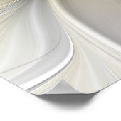 Floral Fractal, Fantasevloer met grondkleuren Poster (Hoek)