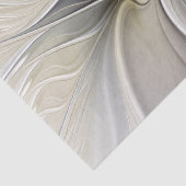 Floral Fractal, Fantasevloer met grondkleuren Tissuepapier (Detail)