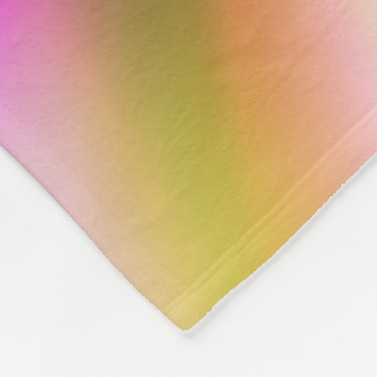 Floral fractal fleece deken (Hoek)