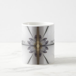 Floral Fractal Koffiemok