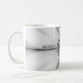 Floral Fractal Koffiemok (Links)