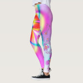 Floral Fractal Leggings (Links)