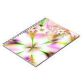 Floral fractal notitieboek (Linkerzijde)