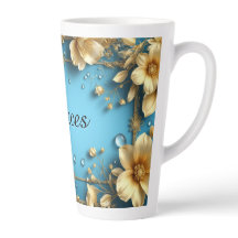 Floral Frame With Custom Name