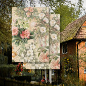 Floral Frans  Roos Ephemera ontkoppeling Tissuepapier