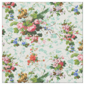Floral French Pattern Stof (Close Up)