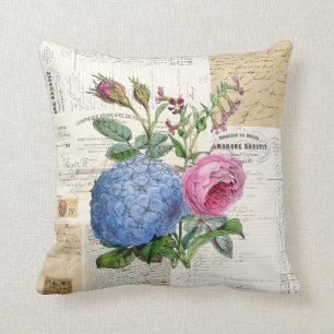  Floral French Pillow Kussen
