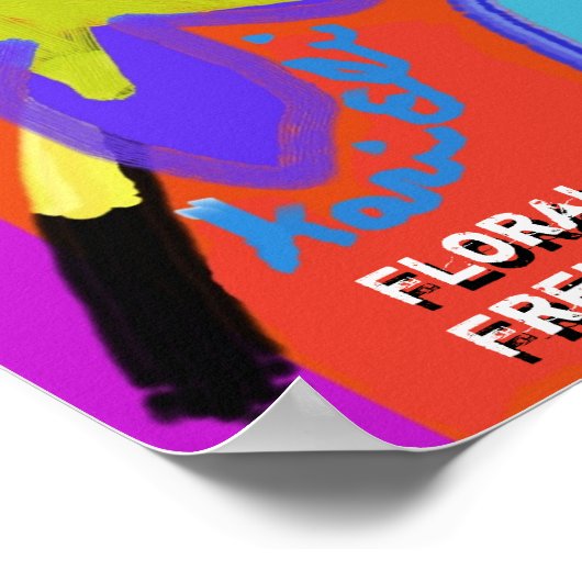 Floral Frenzy.. Poster (Hoek)