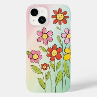 Floral Friends Telefoonhoesje Case-Mate iPhone 14 Hoesje