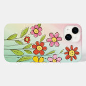 Floral Friends Telefoonhoesje Case-Mate iPhone Case (Achterkant (horizontaal))