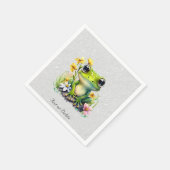 Floral Frog servetten (Hoek)