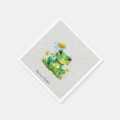 Floral Frog servetten (Hoek)