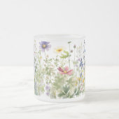 Floral Frosted Mok (Center)