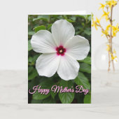 Floral Fuchsia Bloom Card Kaart (Gele Bloem)