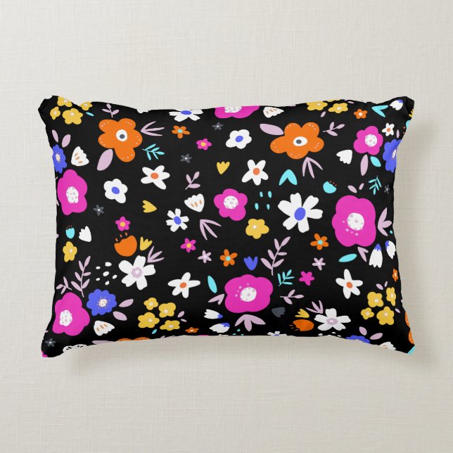 Floral Fun Accent Kussen (Voorkant)