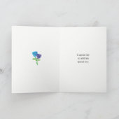 Floral Fun Happy Moederdag Groet Kaart (Binnen)