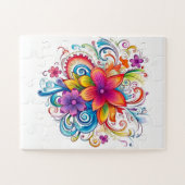 Floral Fun Jigsaw Puzzel (Horizontaal)