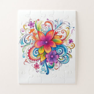 Floral Fun Jigsaw Puzzel