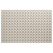 Floral Fun Retro Beige Stof (Yard (91,4 cm))