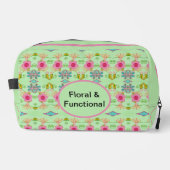 Floral & Functioneel: voor altijd in bloei Toilettasje (Voorkant)