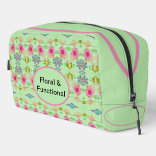 Floral & Functioneel: voor altijd in bloei Toilettasje