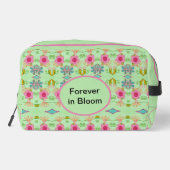 Floral & Functioneel: voor altijd in bloei Toilettasje (Achterkant)