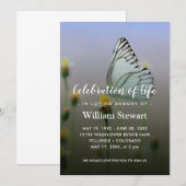 Floral Funeral | De viering van het leven van Butt Kaart (Voorkant / Achterkant)