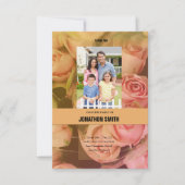 Floral Funeral Hartelijk dank Kaart (Voorkant)