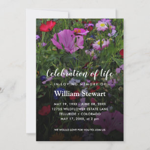 Floral Funeral   Levensbloem Kaart