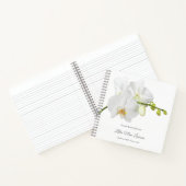 Floral Funeral Memorial Guest Book Notitieboek (Binnen)
