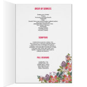 Floral Funeral Sjabloon (Binnen (Rechts))