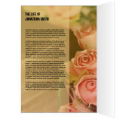 Floral Funeral Sjabloon (Binnen (Links))